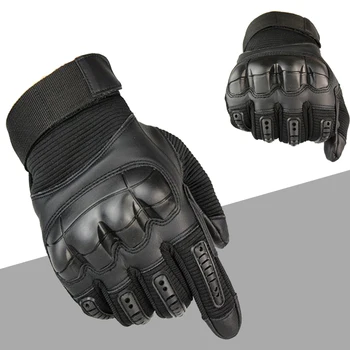 Тактические перчатки с жестким костяшками пальцев с сенсорным экраном Армейские боевые рукавицы для занятий спортом на открытом воздухе Велоспорт Пейнтбол Охотничьи перчатки