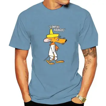 Топы с аниме, летняя одежда для мужчин, Одежда премиум-класса Slowpoke Rodriguez, Дышащая футболка с коротким рукавом, юмористическая блузка