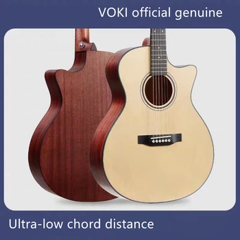 Фолк-акустическая гитара VOKI Vogvan из натурального дерева