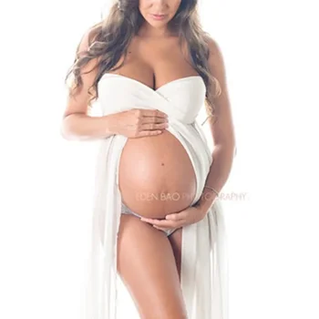 Шифоновые платья для беременных, необычный реквизит для фотосъемки беременных, платья для летних макси фотосессий для беременных, одежда для беременных